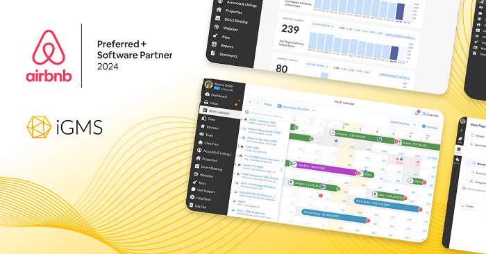 iGMS is a 2024 Airbnb Preferred+ Software Partner