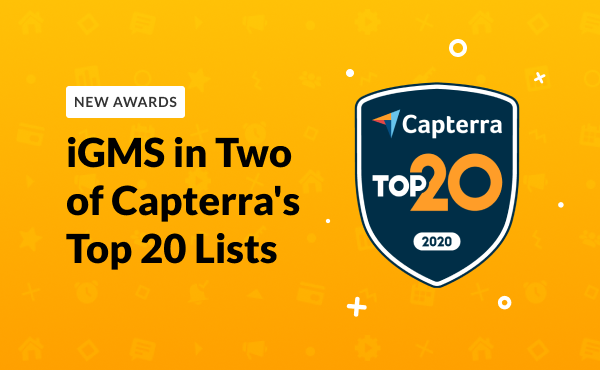 iGMS Included in Two of Capterra's Top 20 Lists