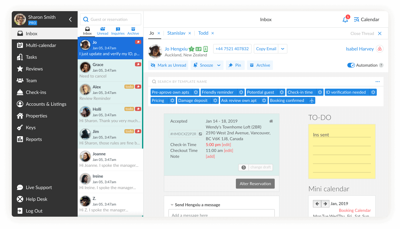 iGMS unified inbox