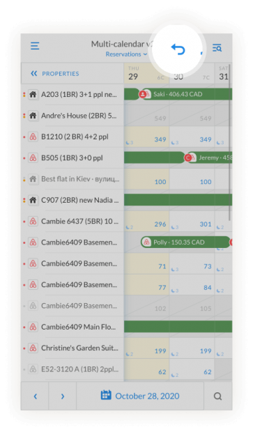 iGMS Multi-calendar