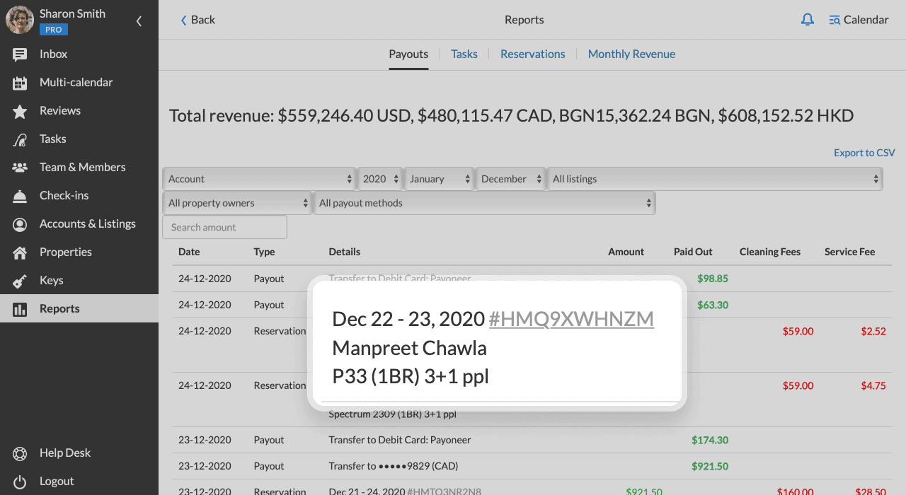 iGMS Reports Payouts