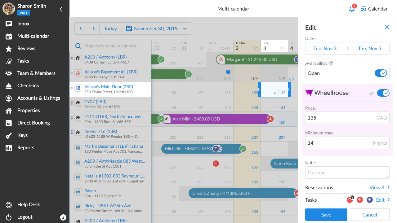 iGMS-Multi-calendar