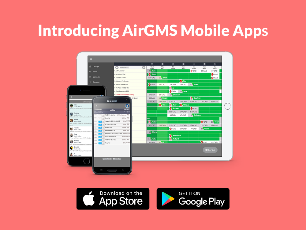 iGMS vacation rental app