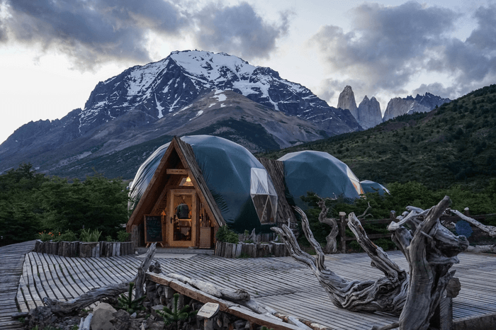 Using bubble domes as a glamping business